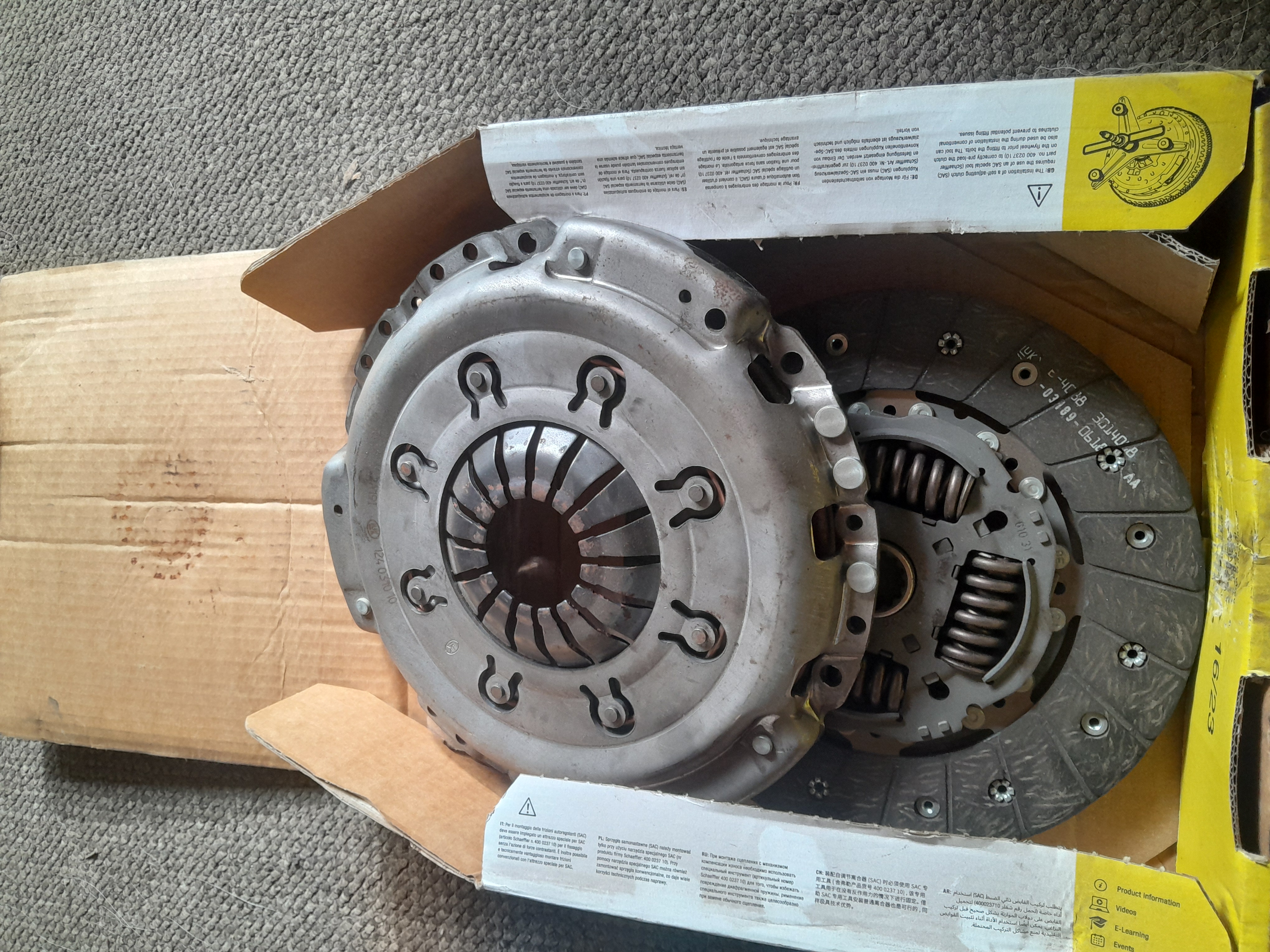 Ford Transit Kupplungssatz 