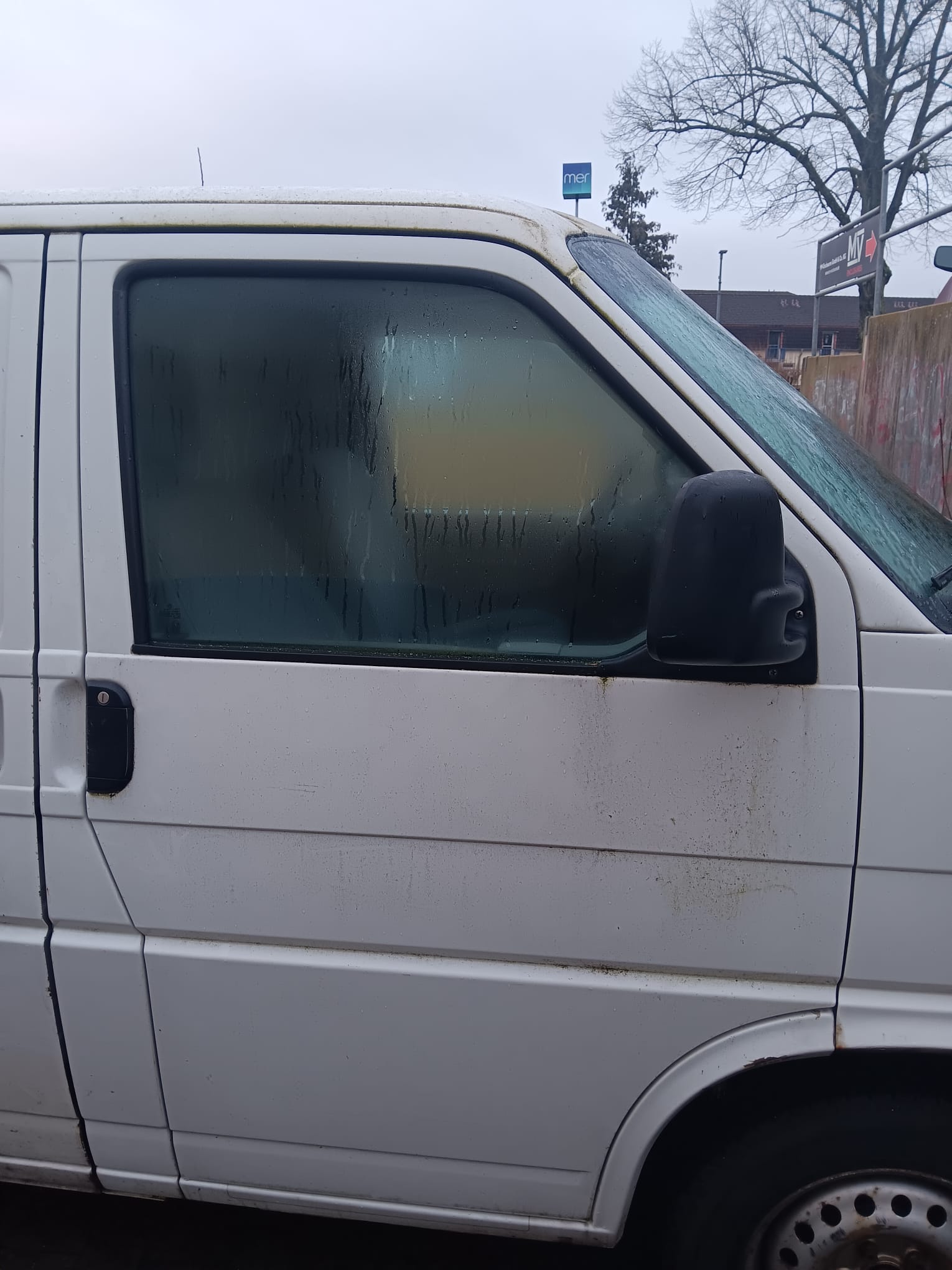 Vw T4 Beifahrertür weiß R902 