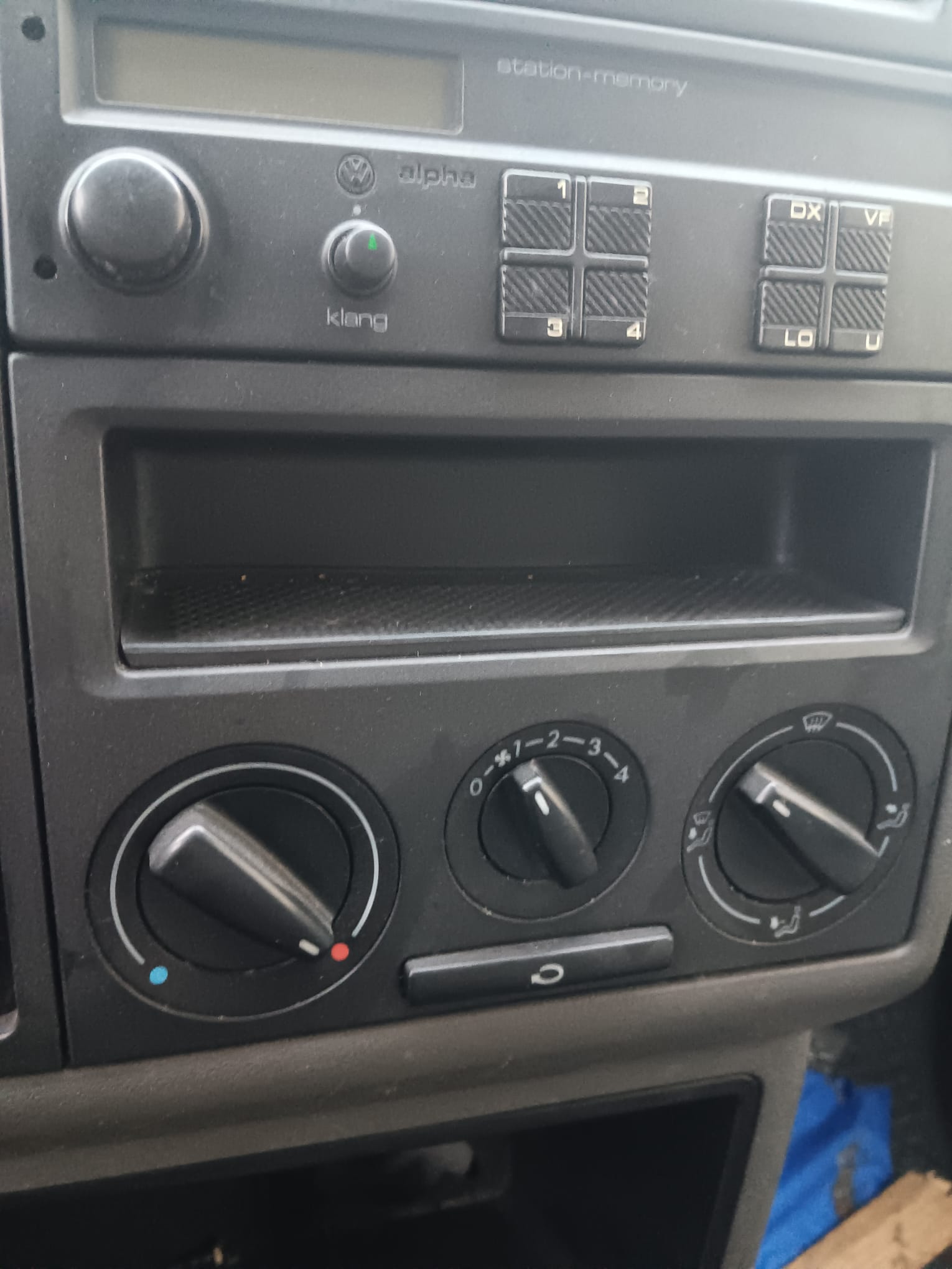 Vw T4 Heizungsbedienteil 