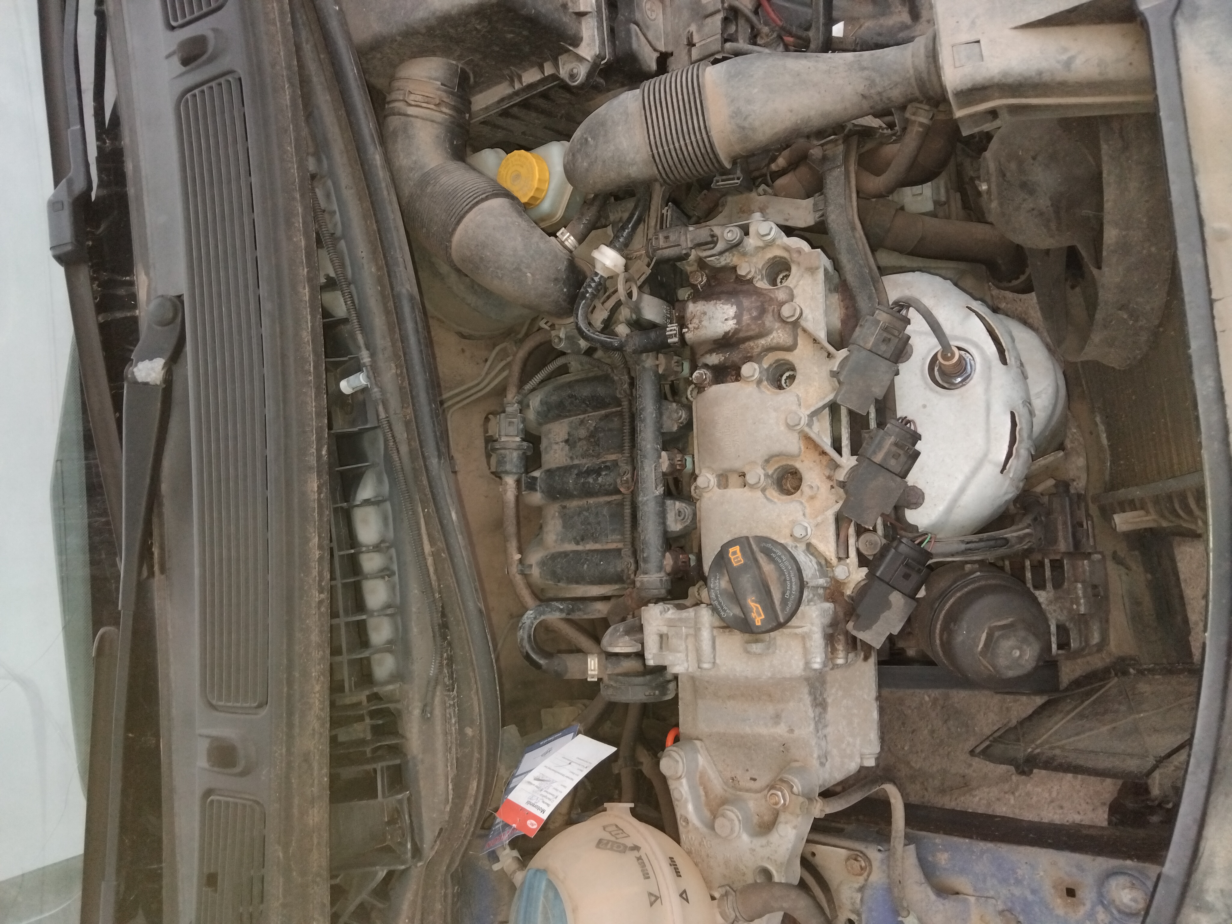 Skoda Fabia 5j 1,2 3 zylinder Motor 